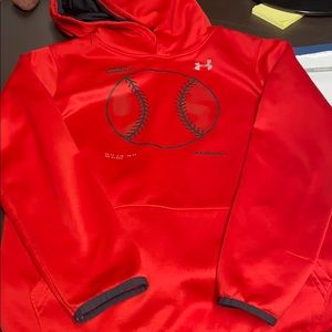 Boys under Armour baseball sweatshirt